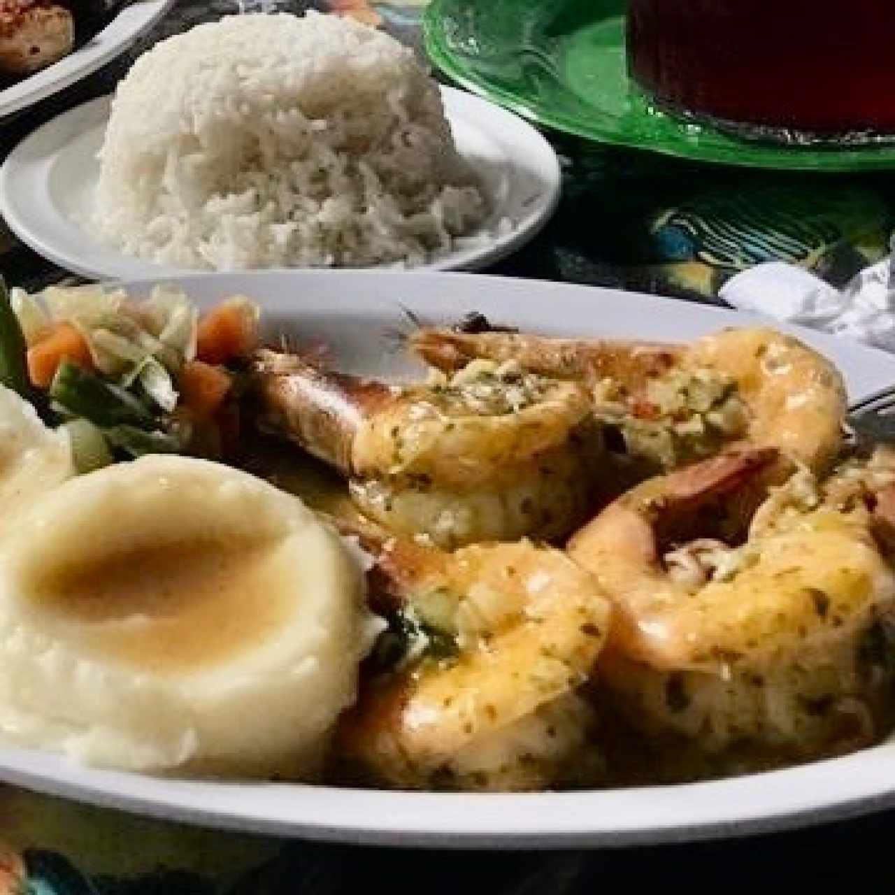 Langostinos al Ajillo o Apanado