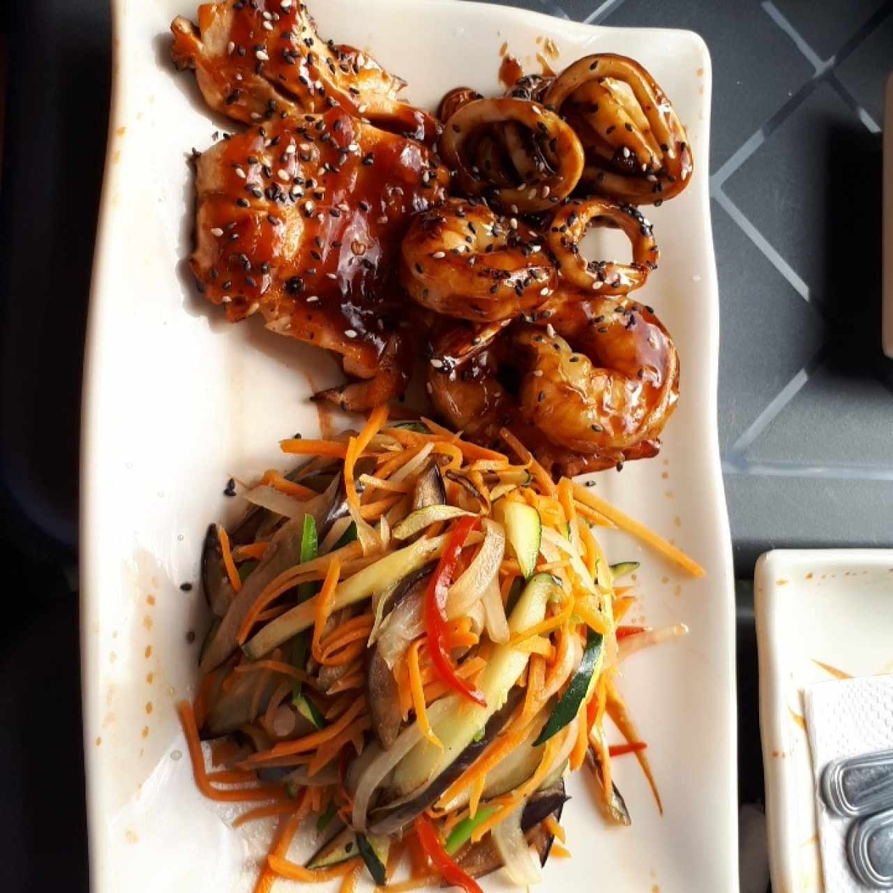 Teppan yaki - Mixto