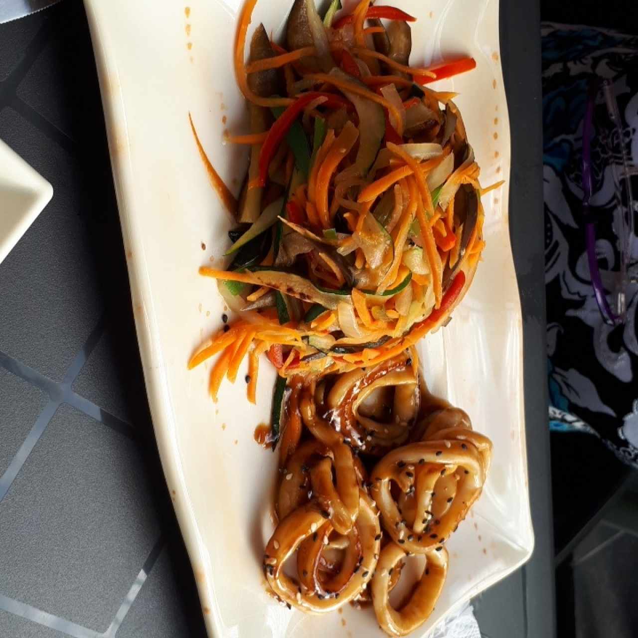 Teppan yaki - Langostinos