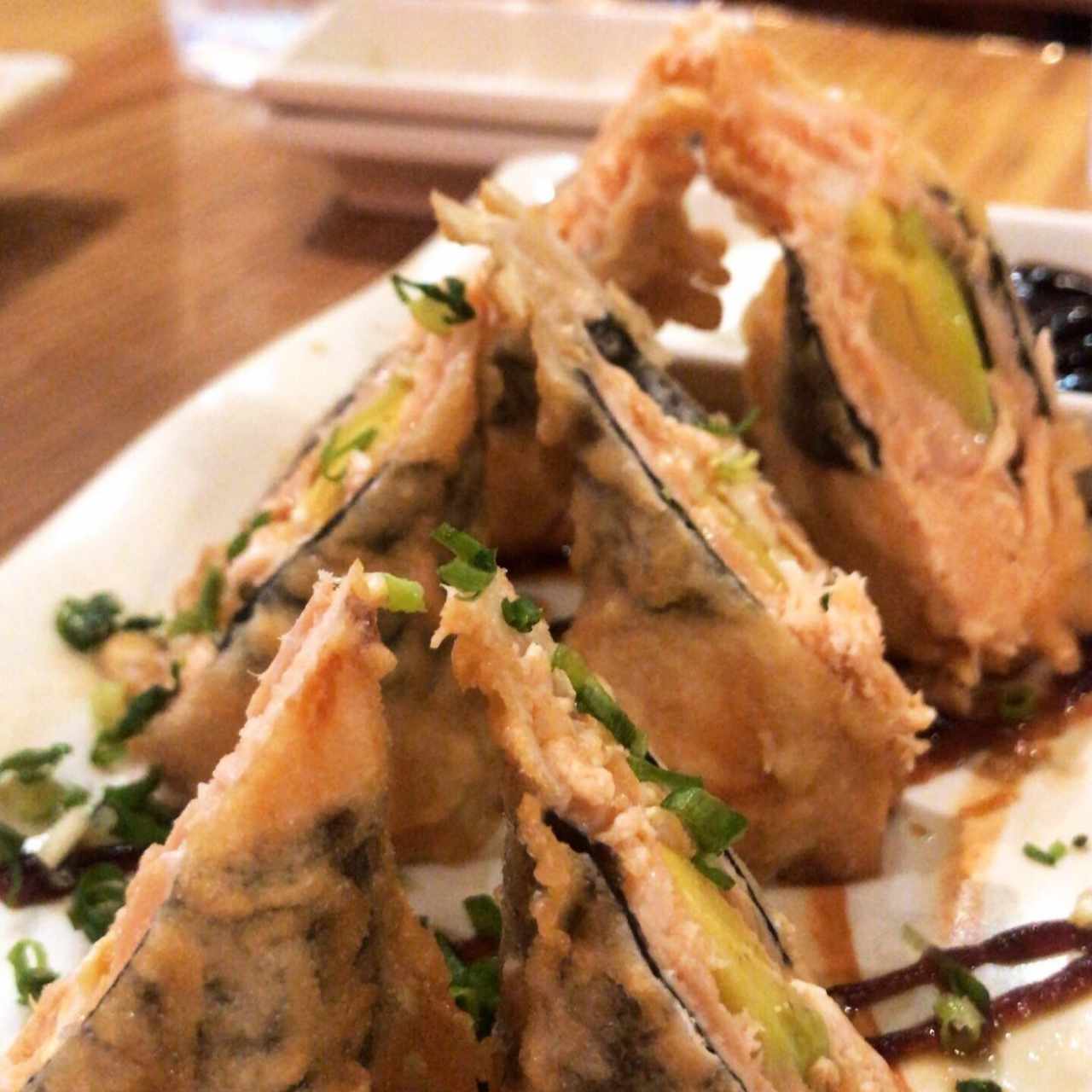 Entradas - Salmón tempura