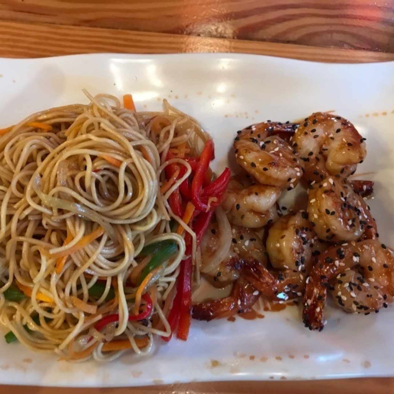 Teppan yaki - Langostinos