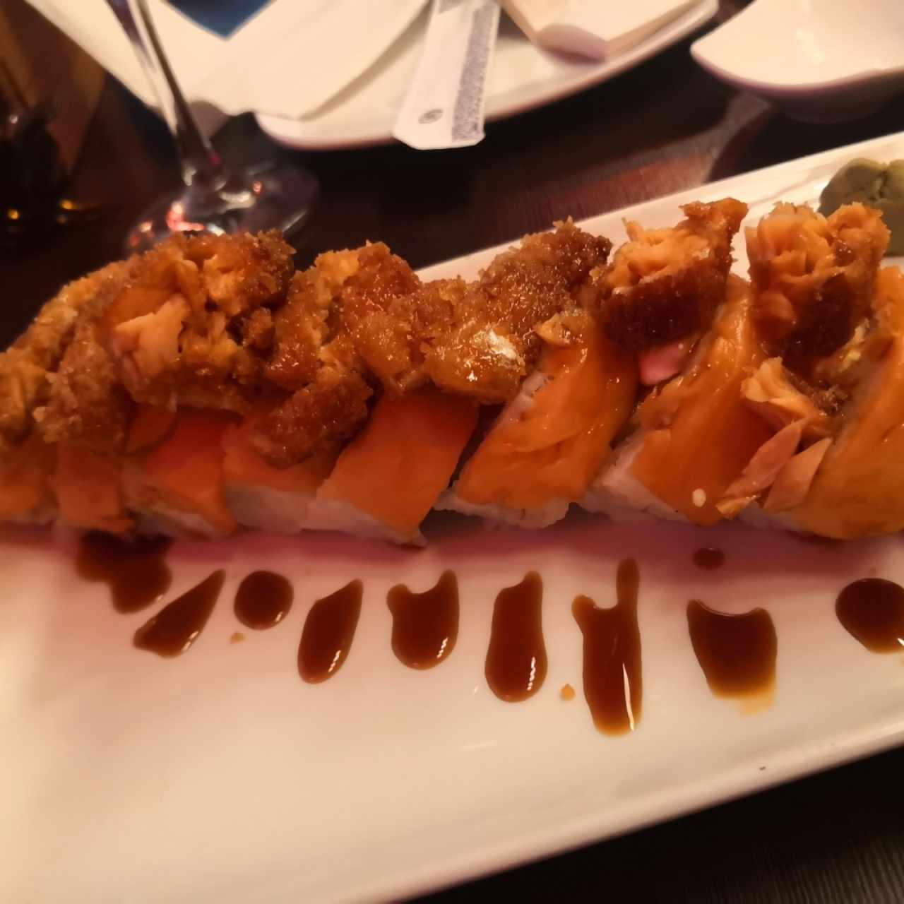 Sushi roll canal de Panama 