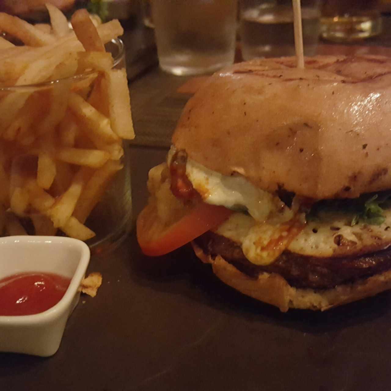 hamburguesa Santo Pecado