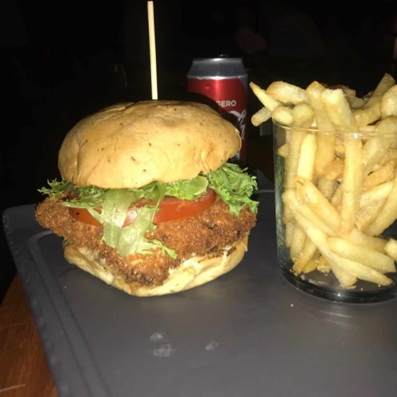 Fried Chicken Burger