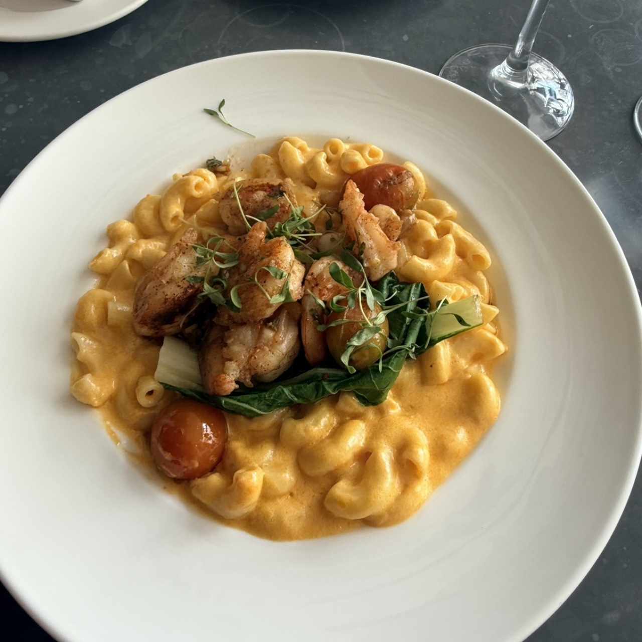 MAC AND CHEESE DE LANGOSTINOS