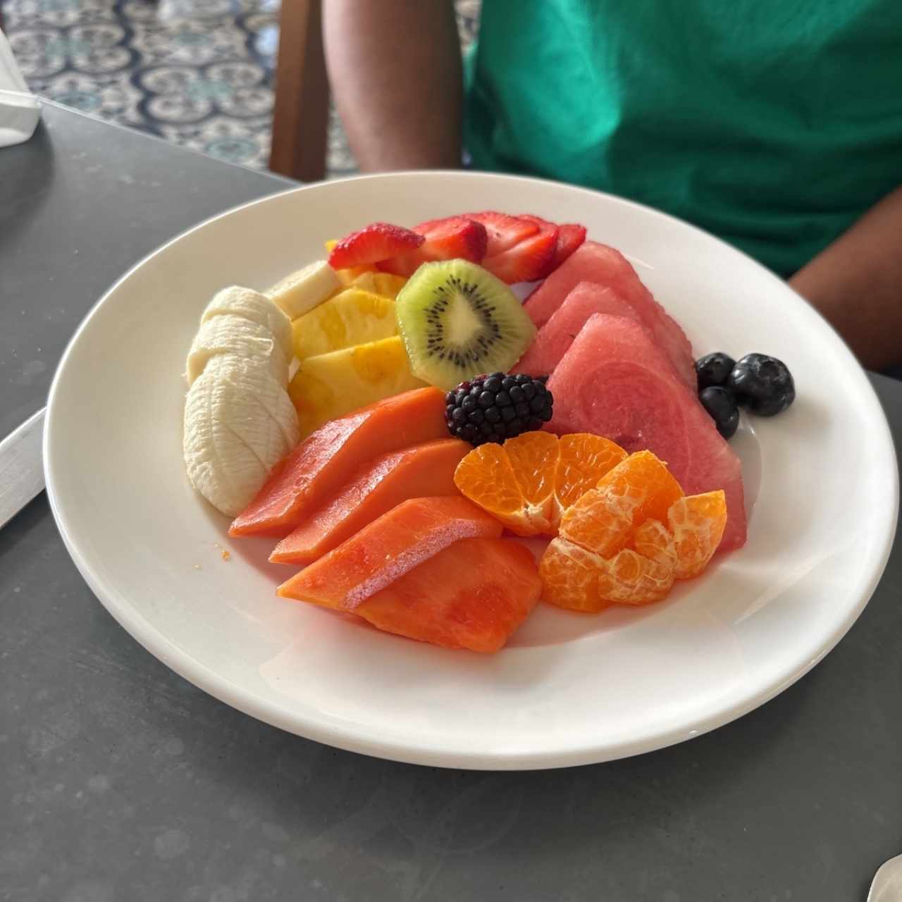 DESAYUNO - PLATO DE FRUTAS
