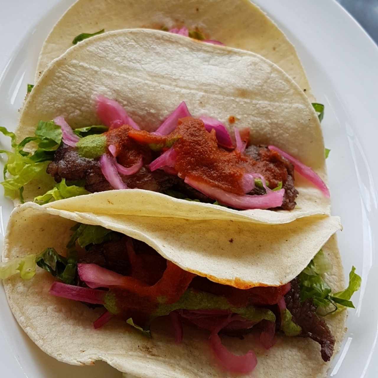 Tacos de ribeye