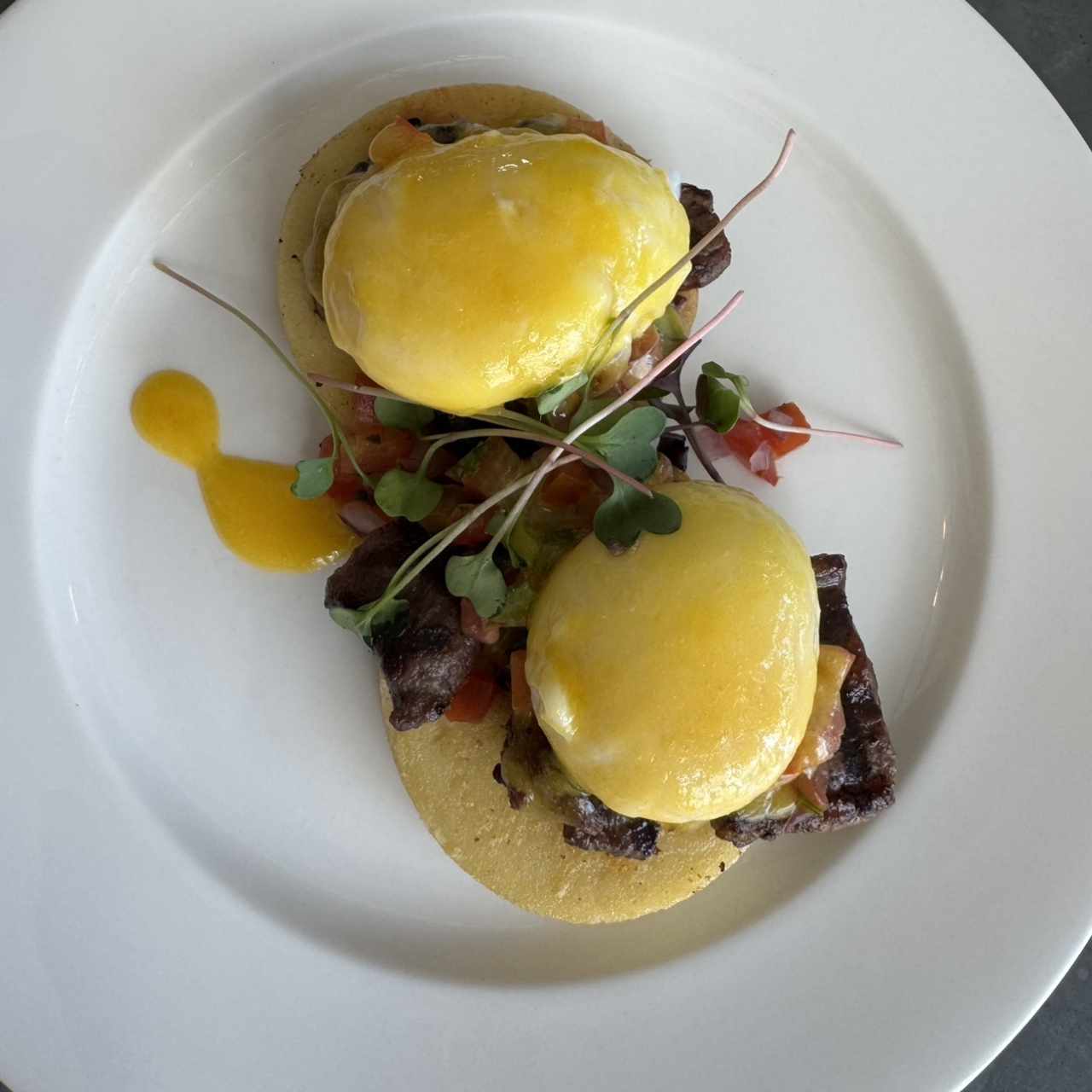 Benedictino sobre Arepa 