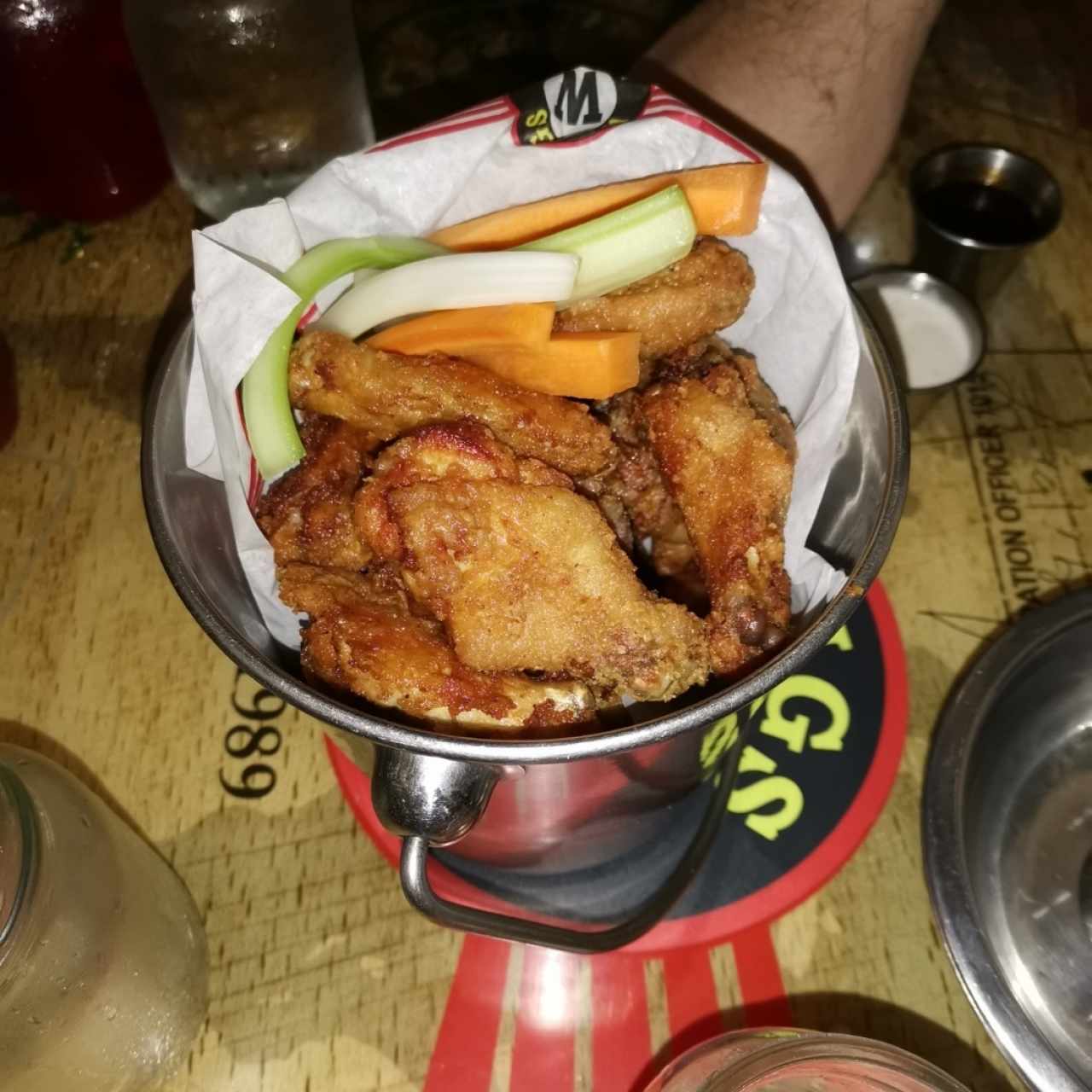 Menú - 20 Wings