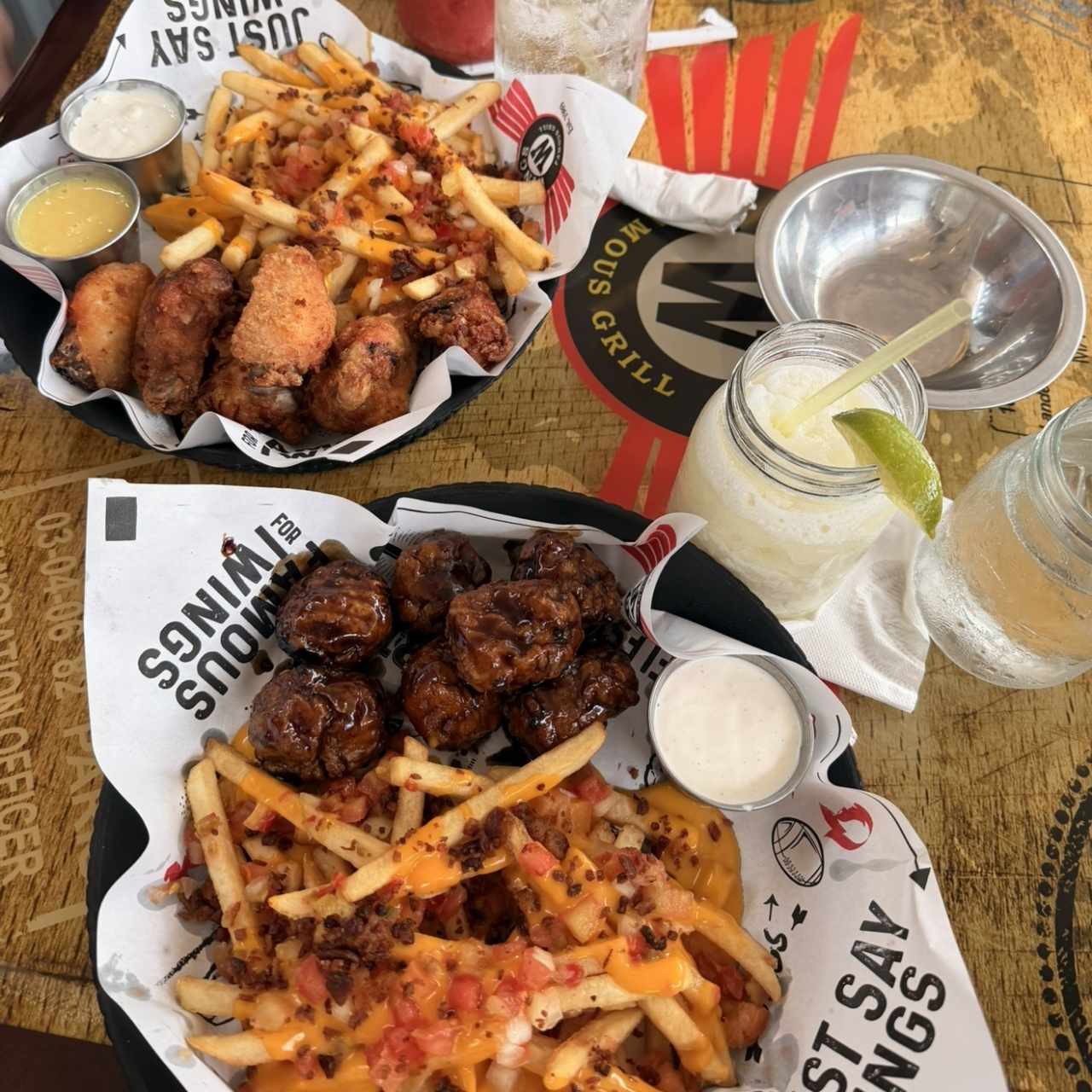 Boneless con papitas 