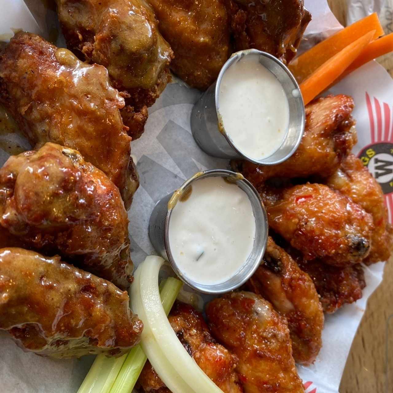 Menú - 15 Wings
