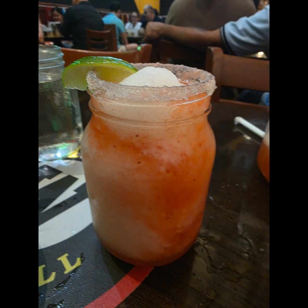 Margarita de fresa