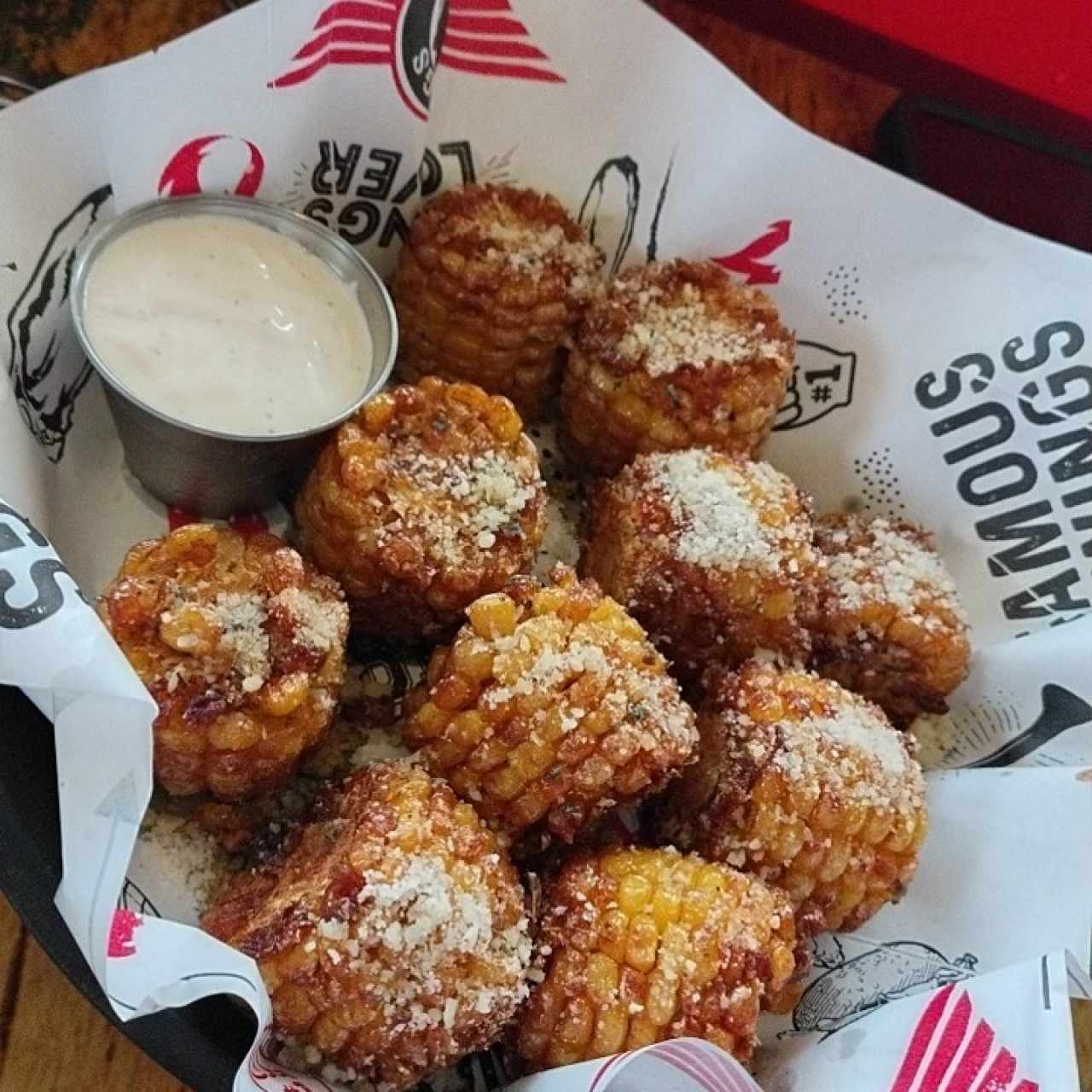 Cajun fried corn