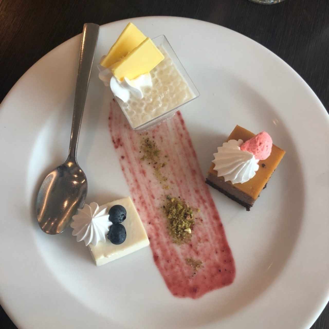Postre del menu ejecutivo