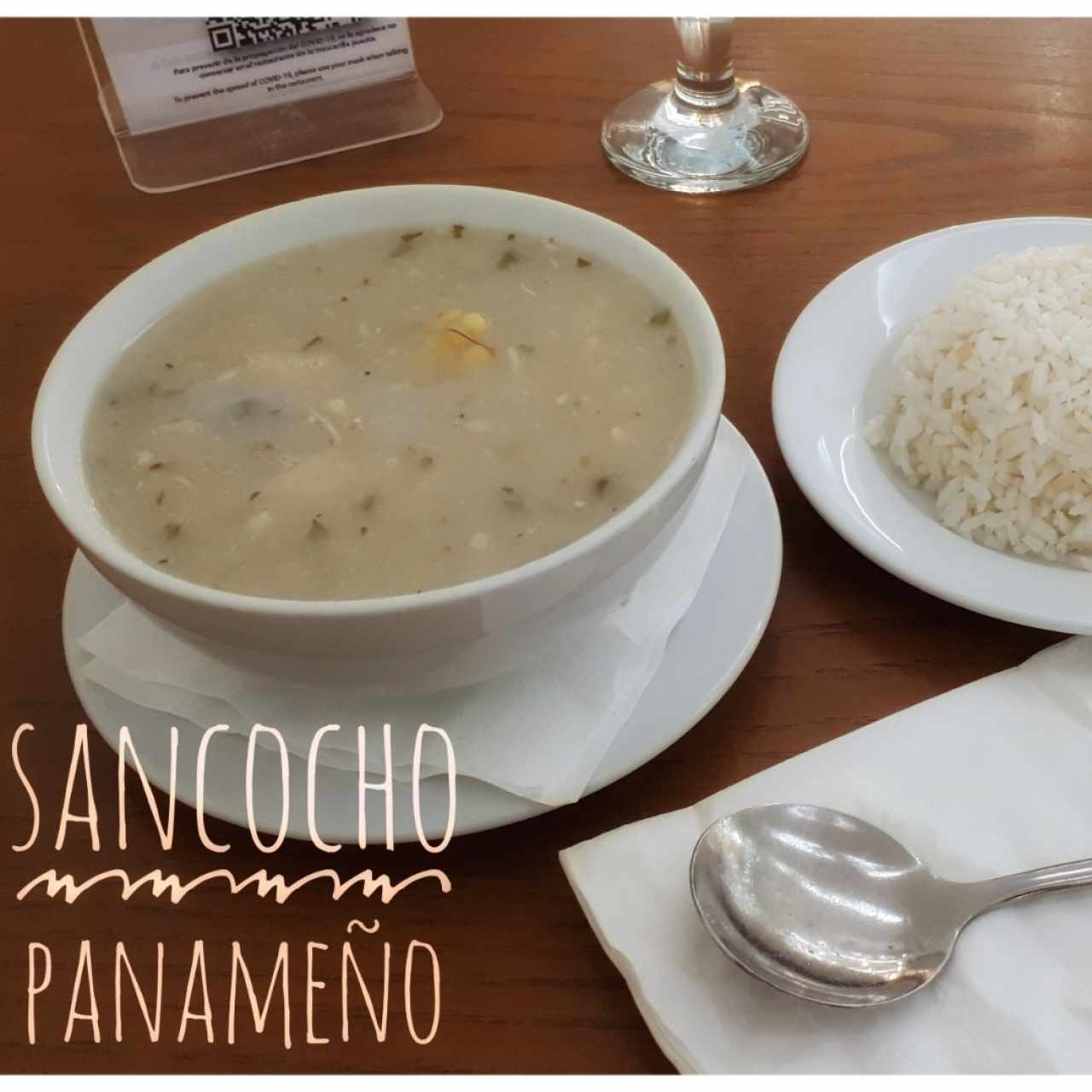 Sancocho con Arroz Blanco