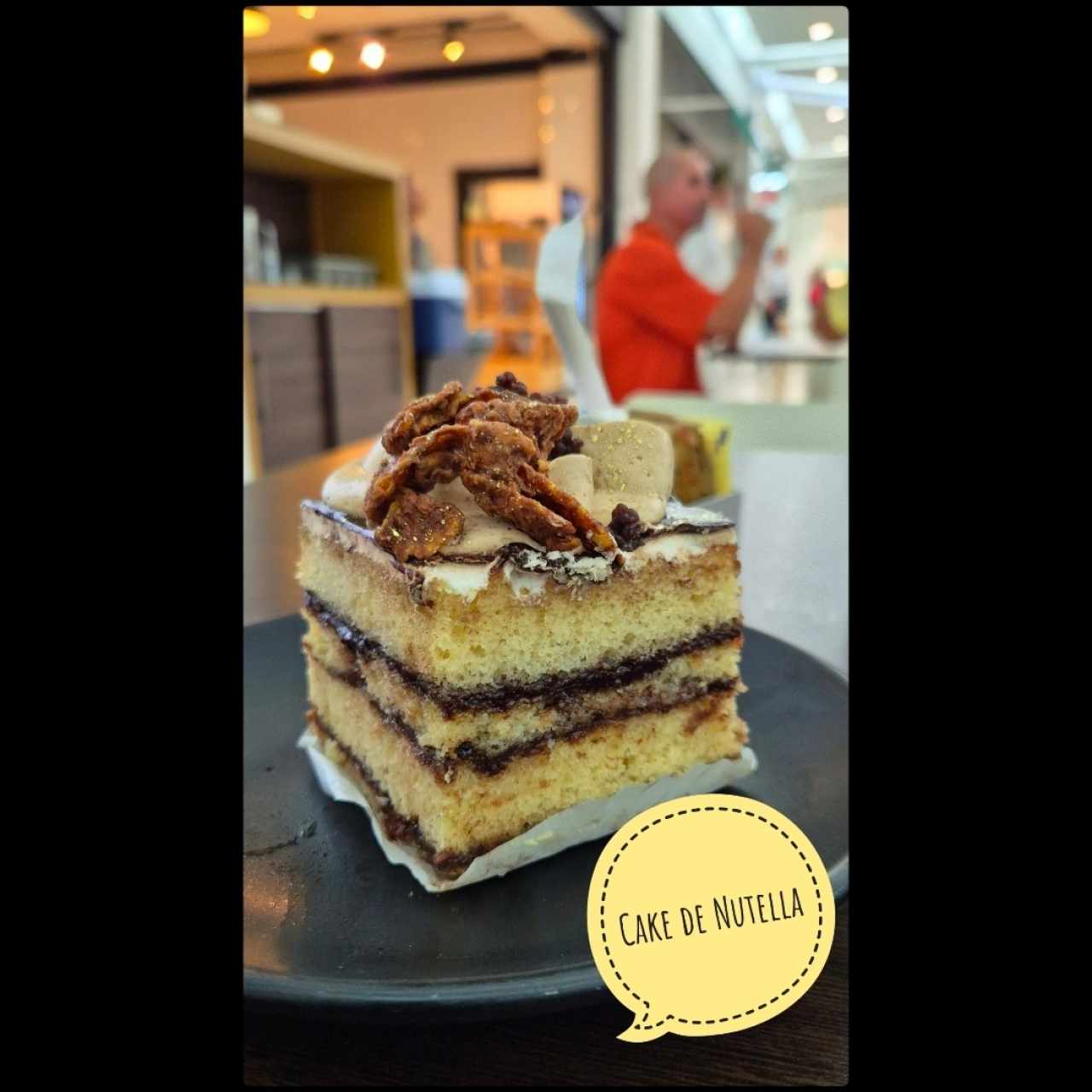 cake de nutella