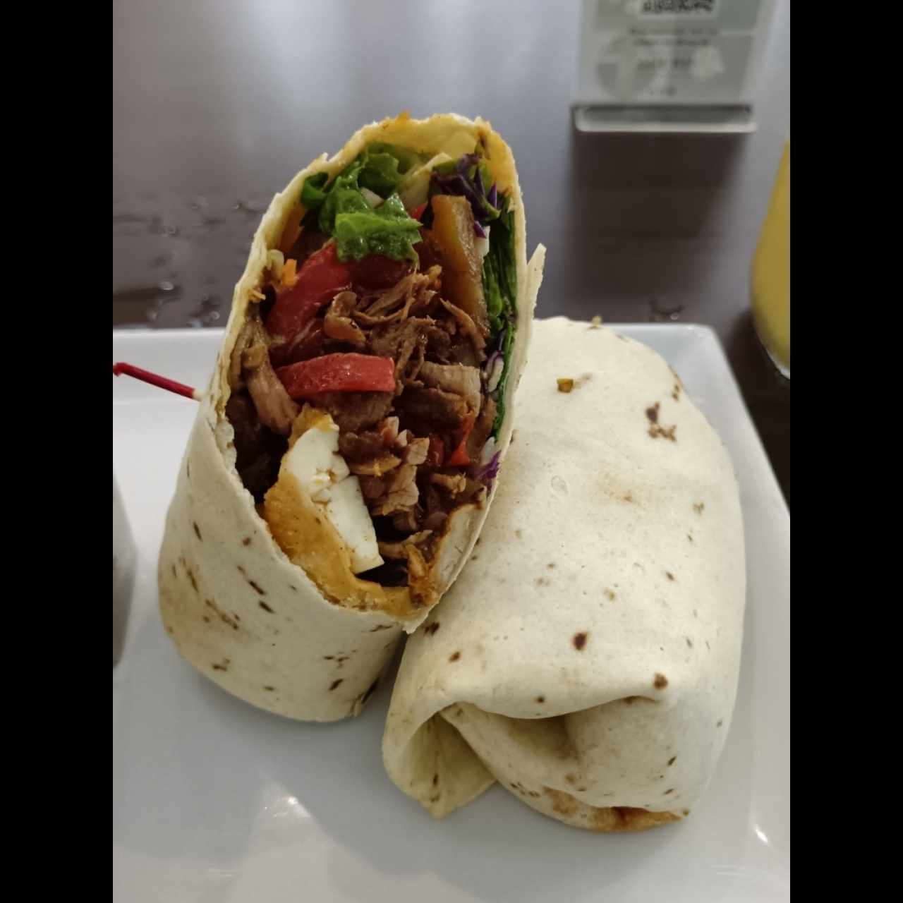 Wrap de ropa vieja 