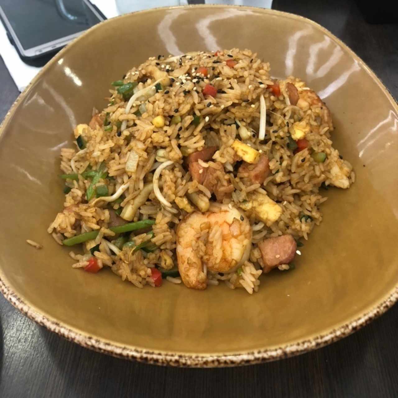 Chaufa Mariscos mixtos