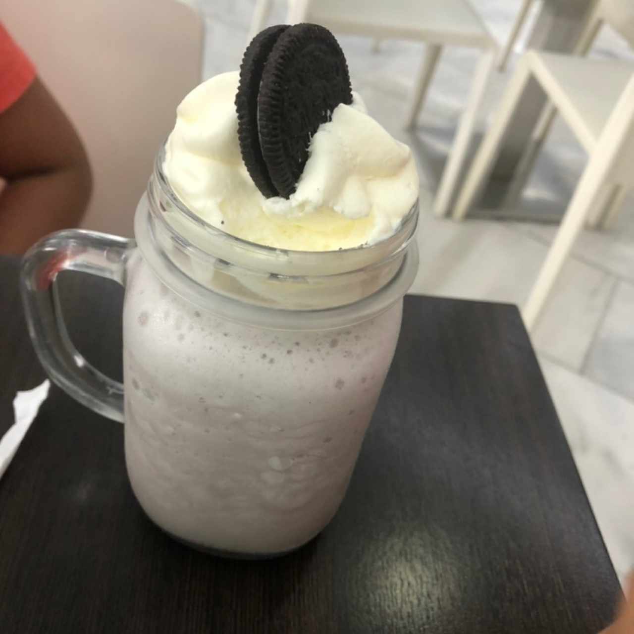 Frappe de galleta Oreo