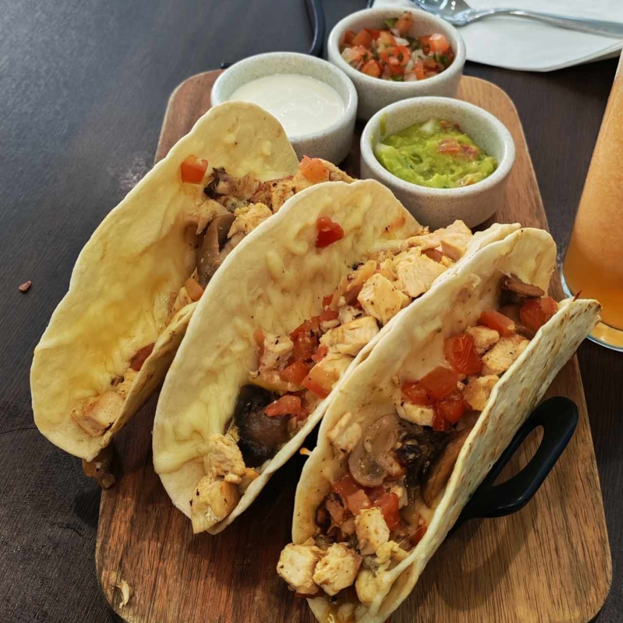 Tacos de pollo
