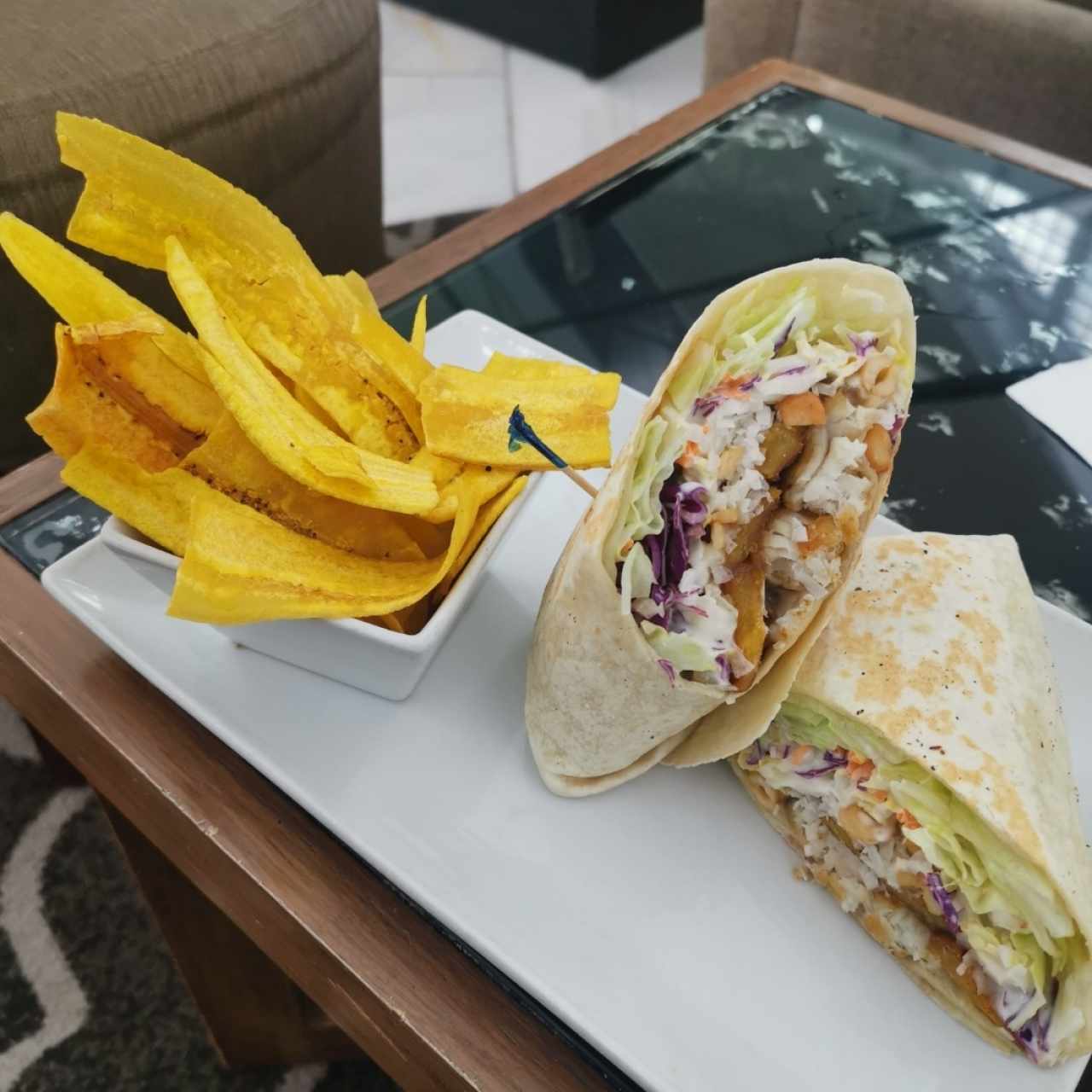 Wrap de pescado 