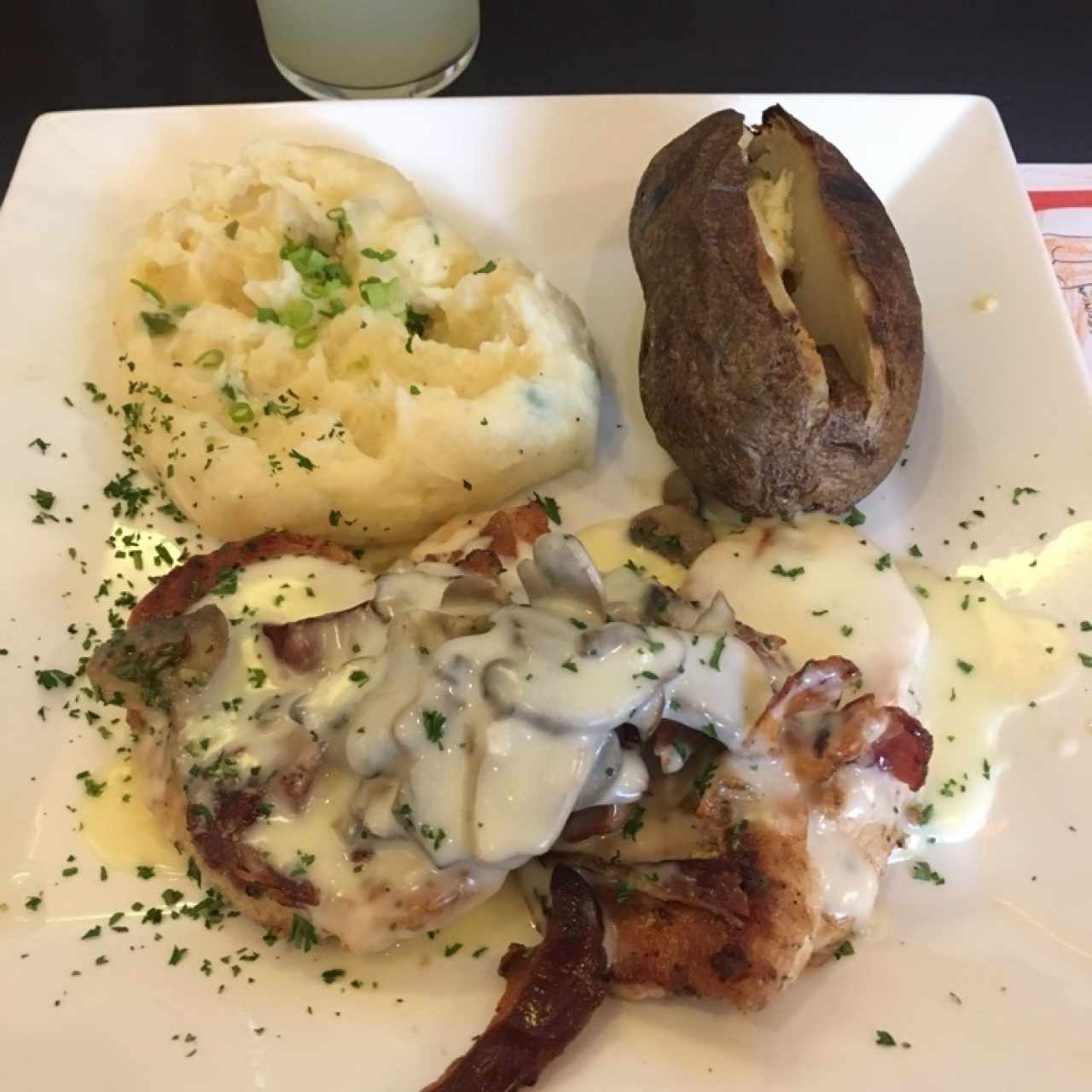 Asiago bacon chicken