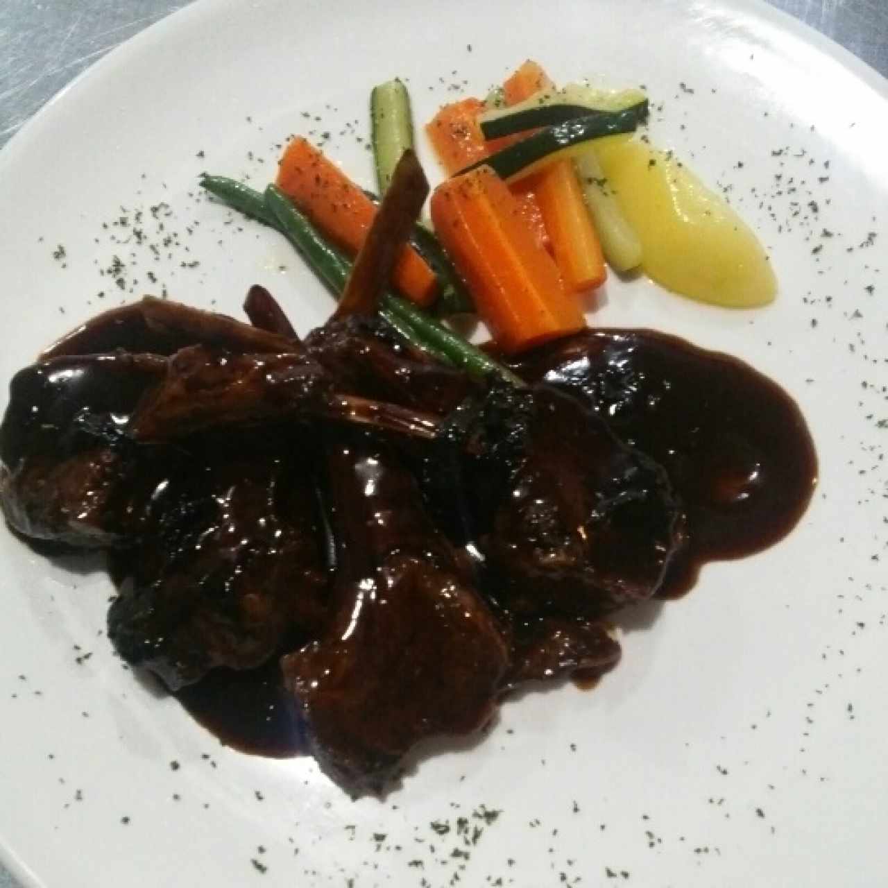 Chuletas de cordero a la menta