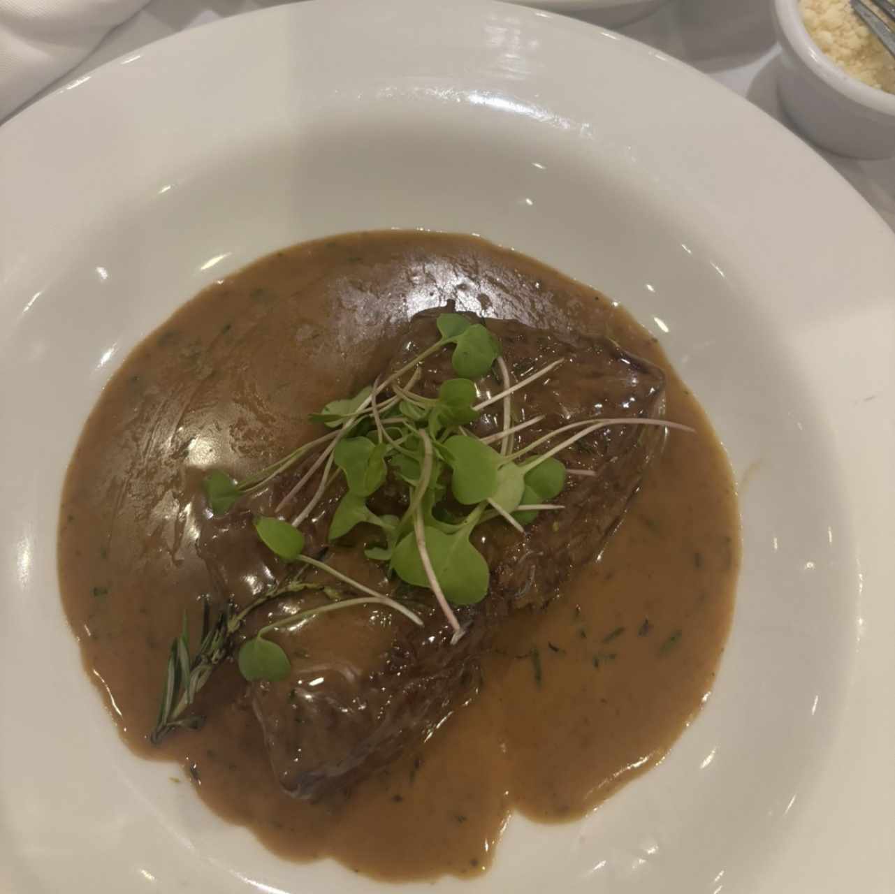 Filete de Novillo al Romero y Mantequilla