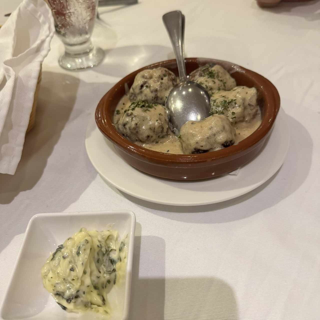Albóndigas de Ternera a la Crema
