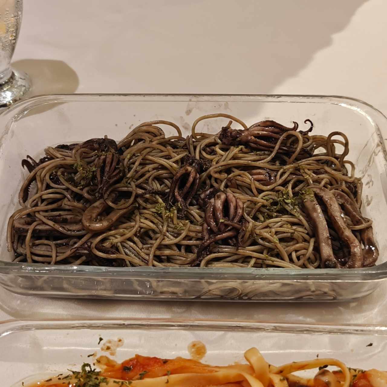 Al Nero di Seppia (calamares en su tinta)