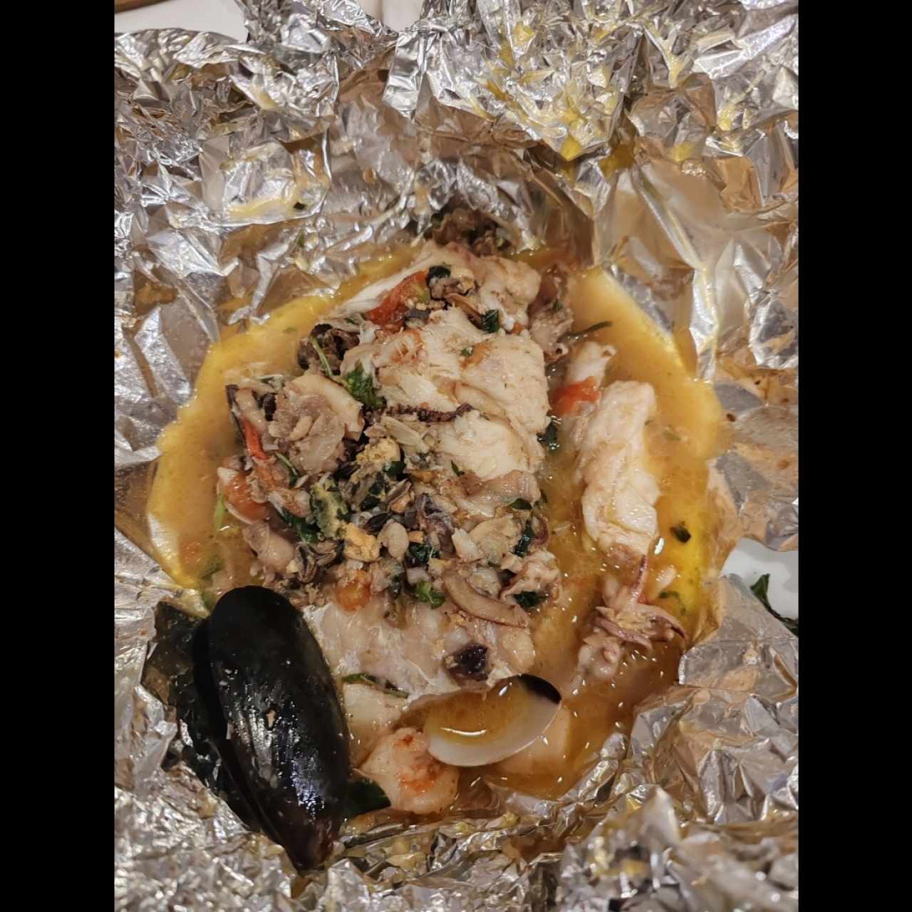 Corvina al cartucho