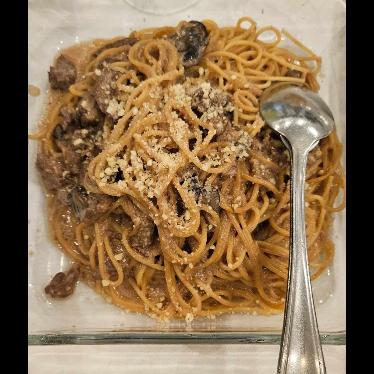 Pasta strogonoff
