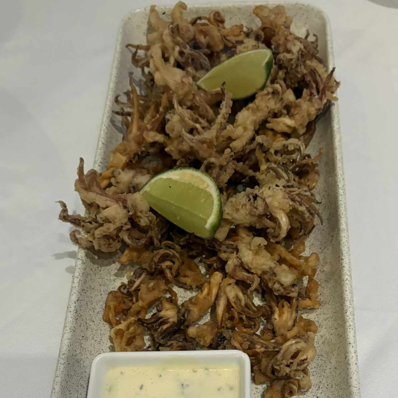 Entradas Calientes - Arañitas de Calamar