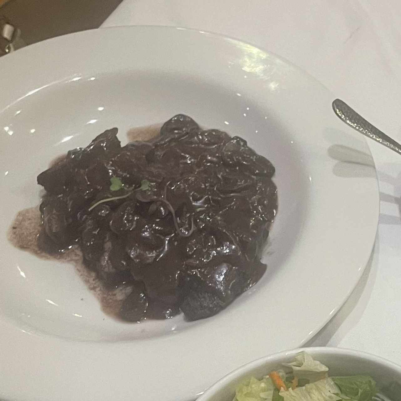 Fileto Bordolese (con Vino Tinto y Hongos)
