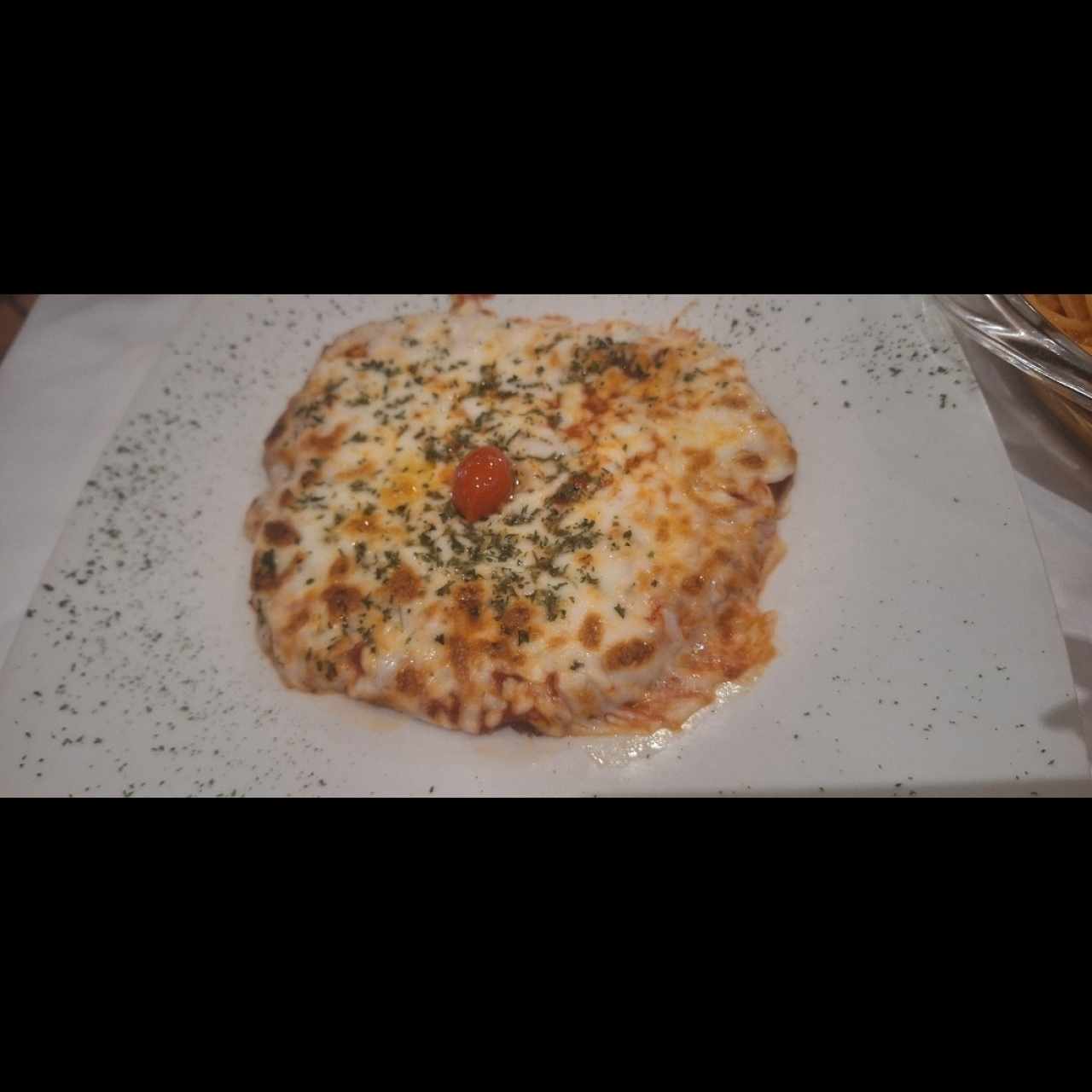 Milanesa de Filete de Res a la Parmigiana
