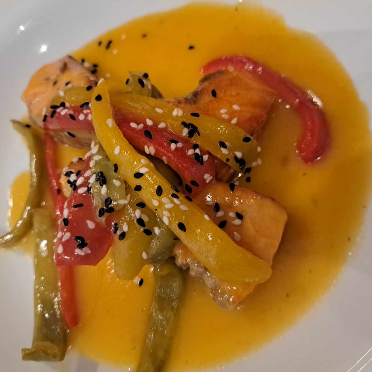 Salmón al Maracuyá
