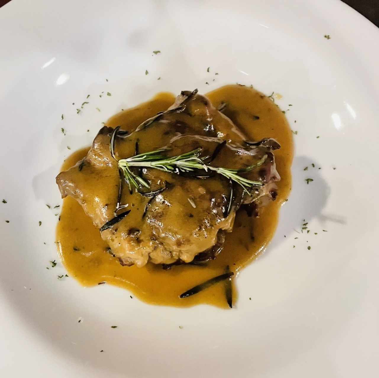 Filete de Novillo al Romero y Mantequilla