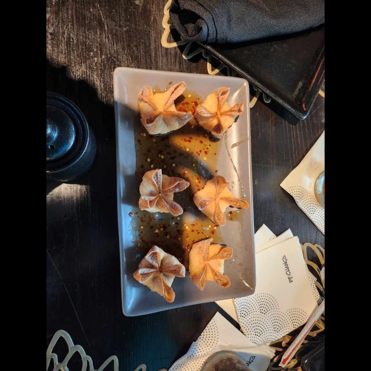 Hand -Folded Crab Wontons
