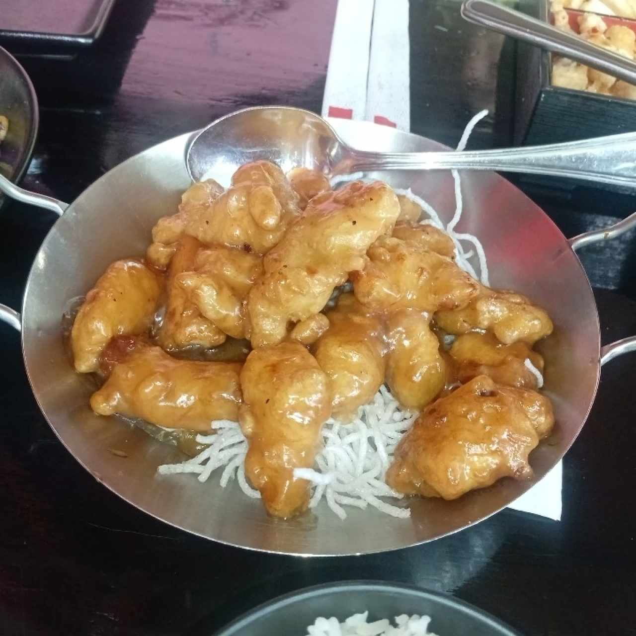 Pollo sweet and sour