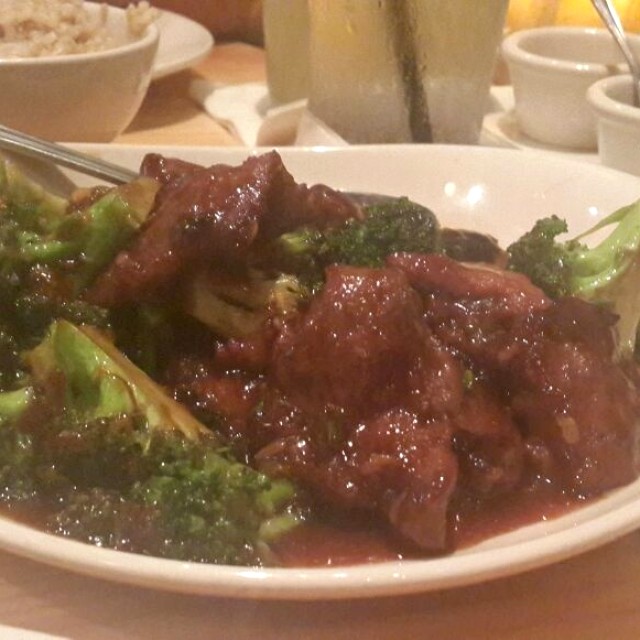 Beef with broccoli