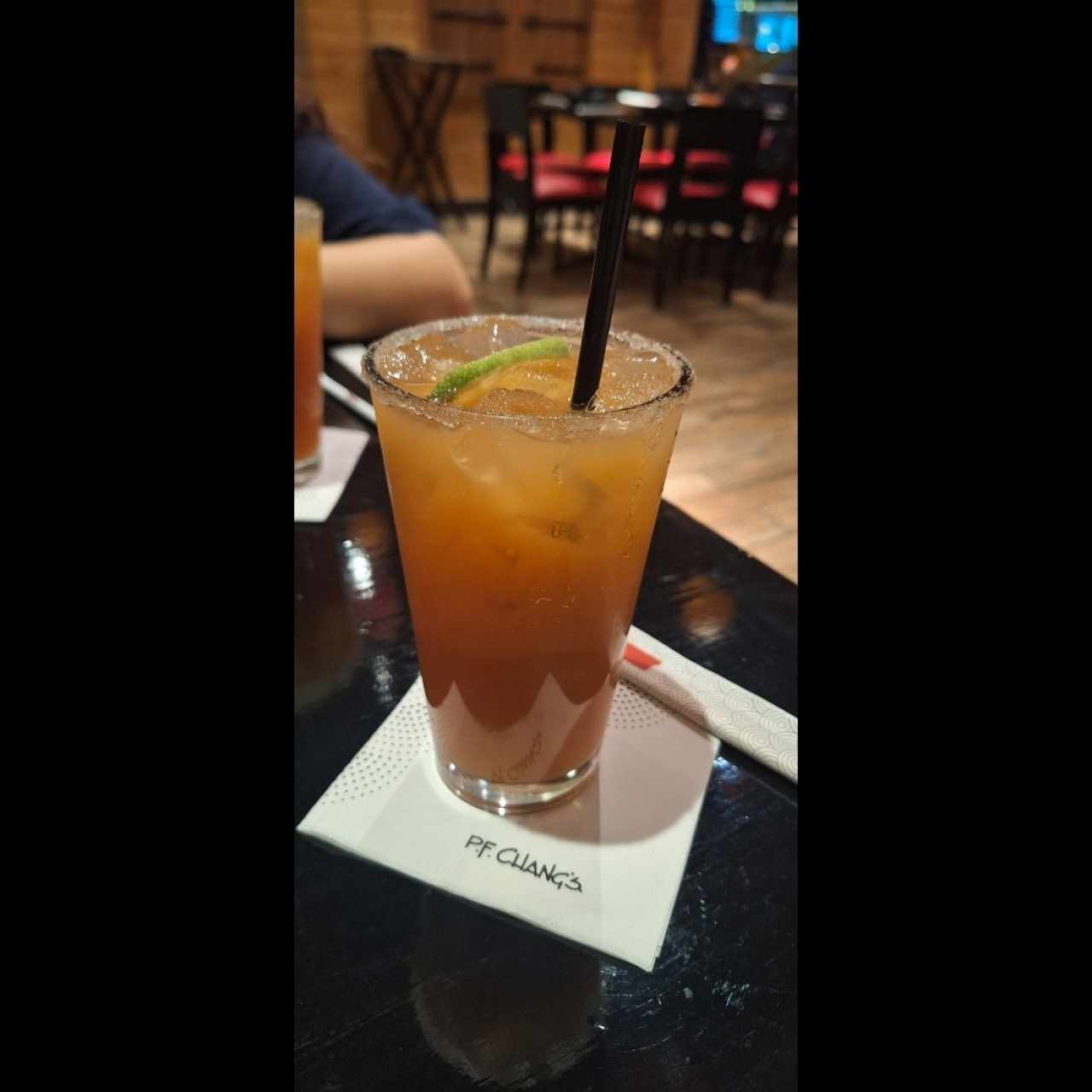 Shanghai sunrise mocktail