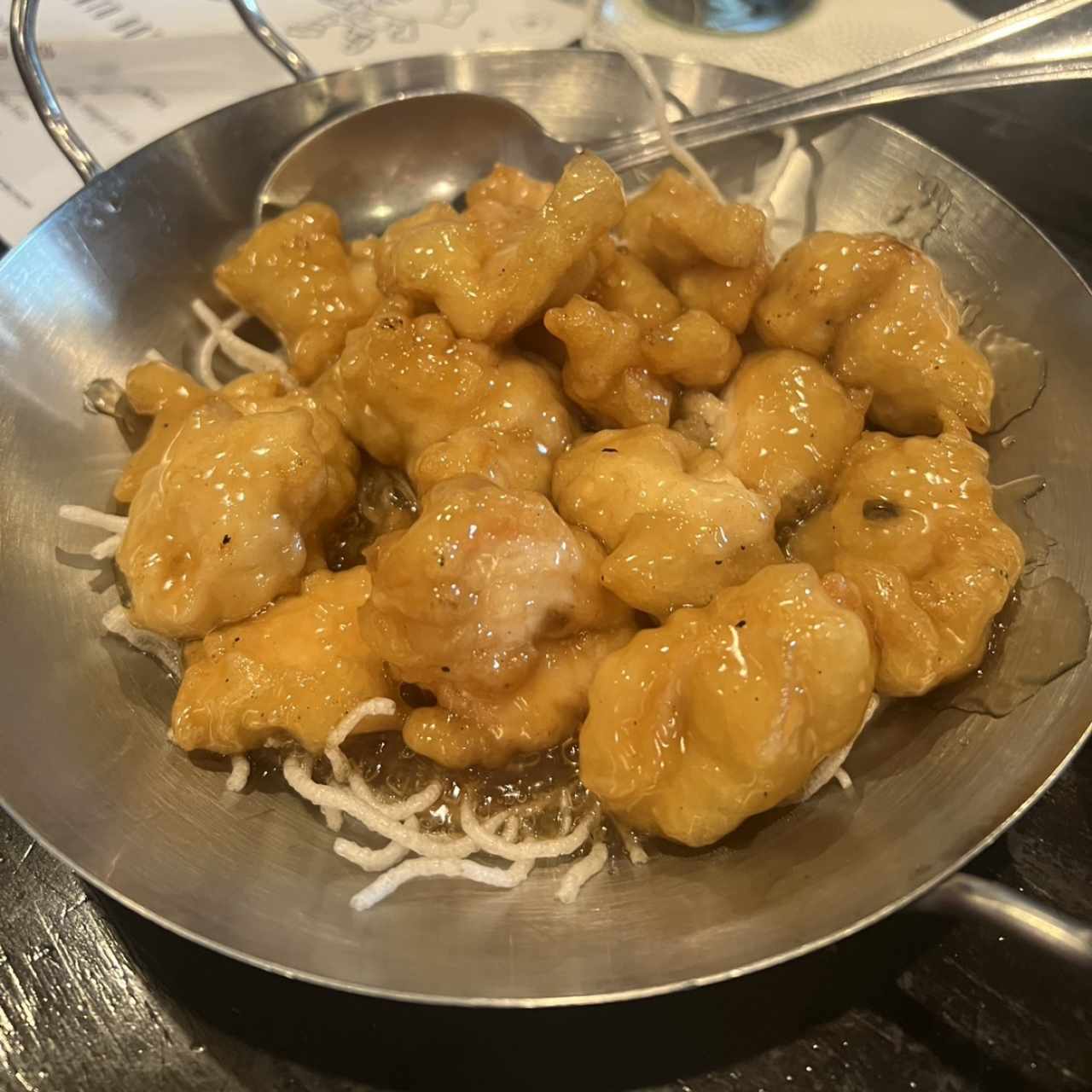 Honey chicken