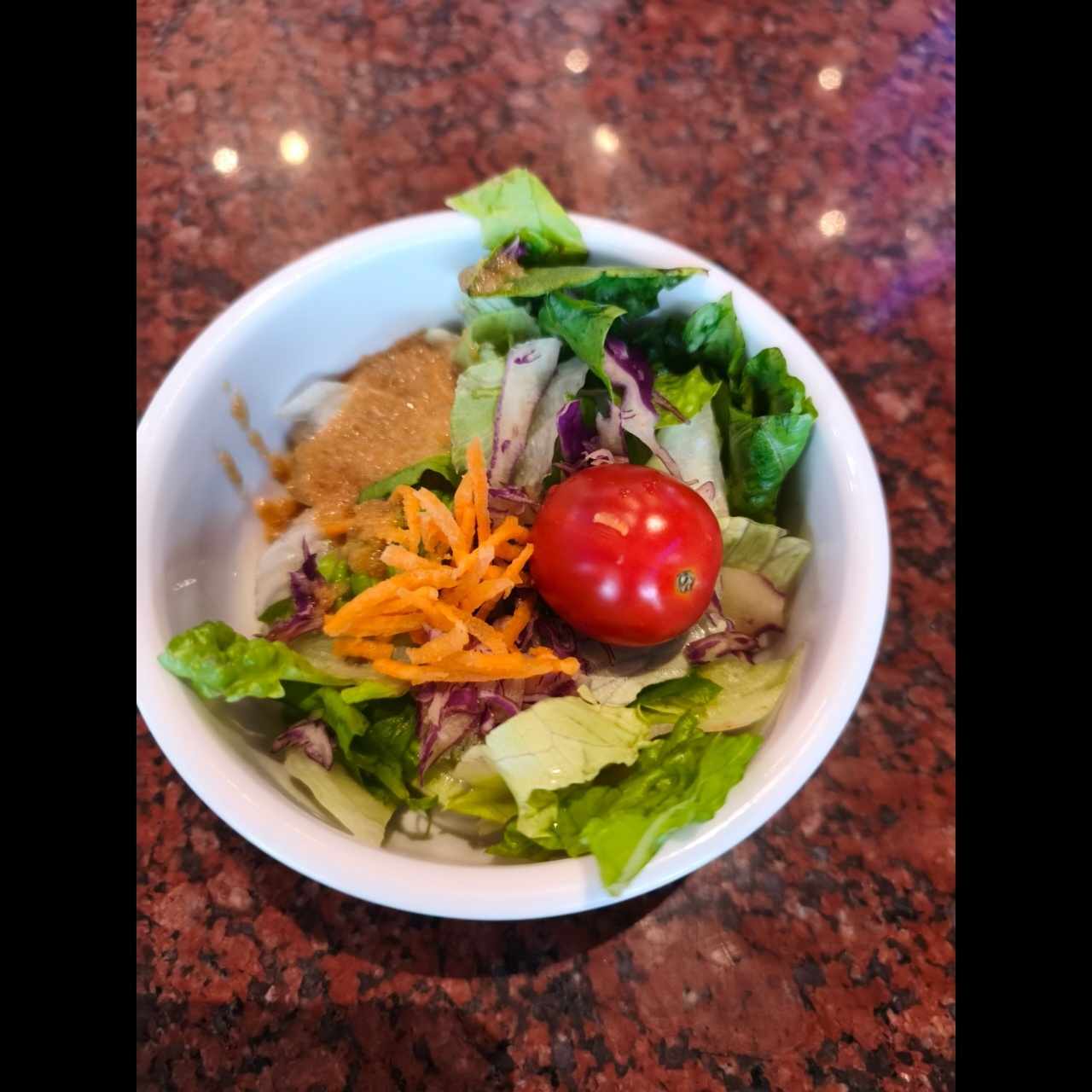 ensalada menu lunch