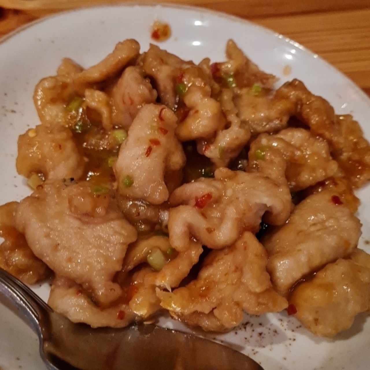 pollo dulce y picante