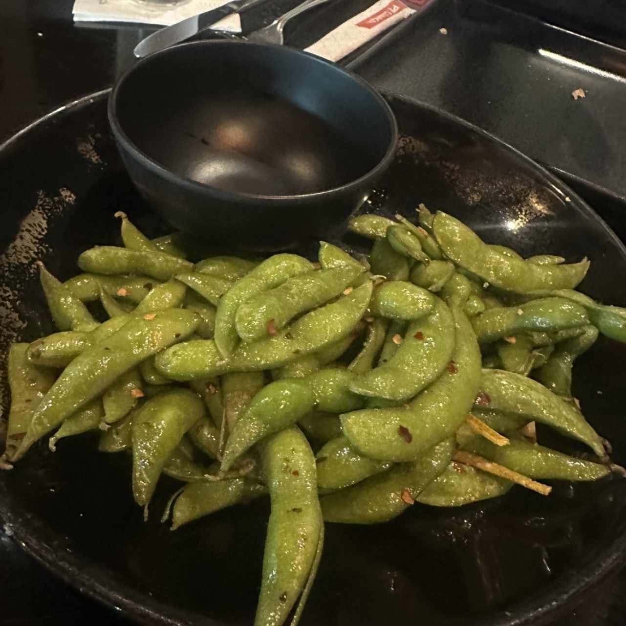 Entradas - Orange Ginger Edamame