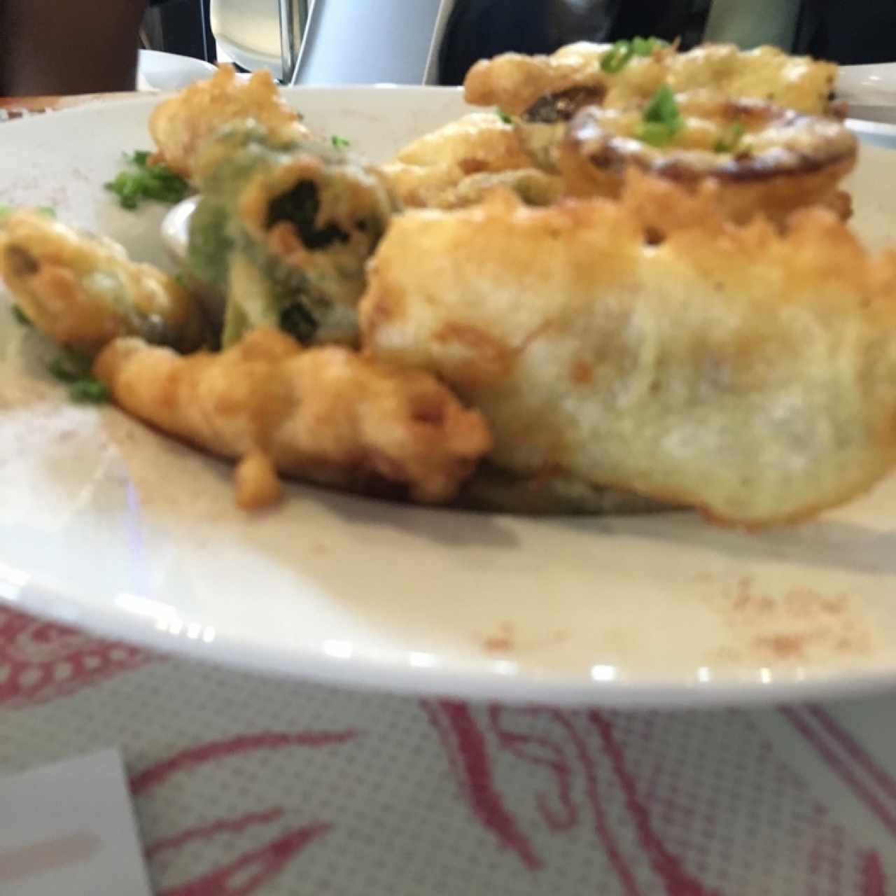 Crujientes tempuras - Yasai tempura