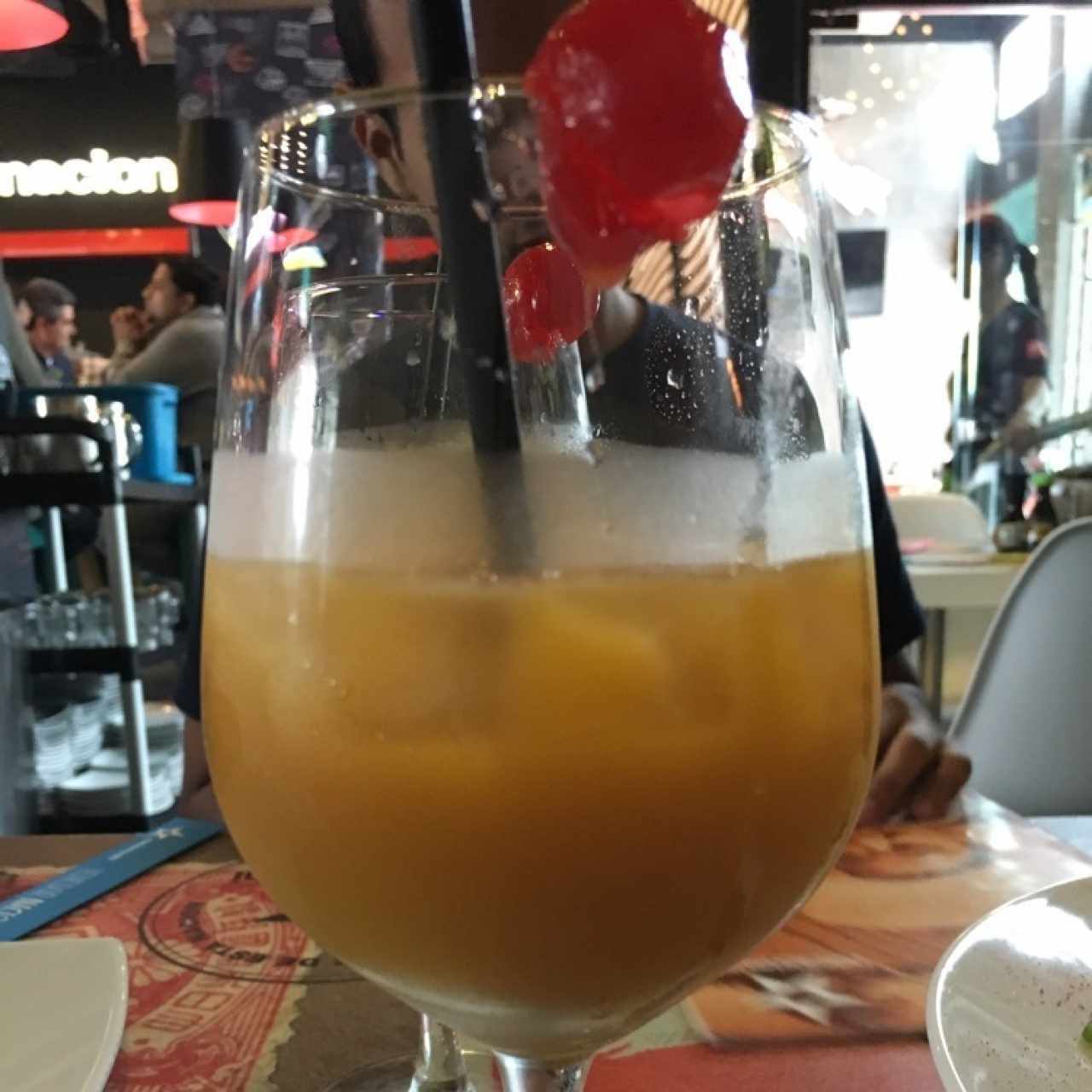 Seductores cocteles - Sangría de mango