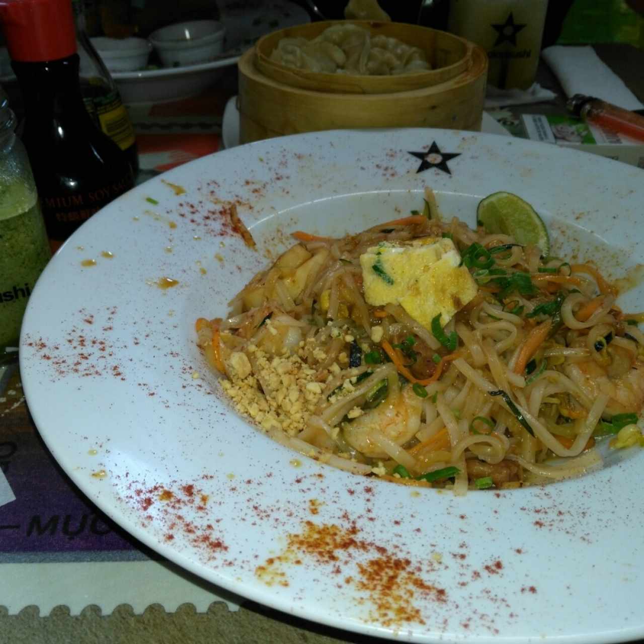  Phad Thais de Mariscos