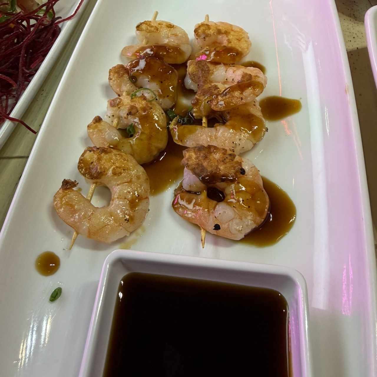 Satay de Camarón (2 unidades)