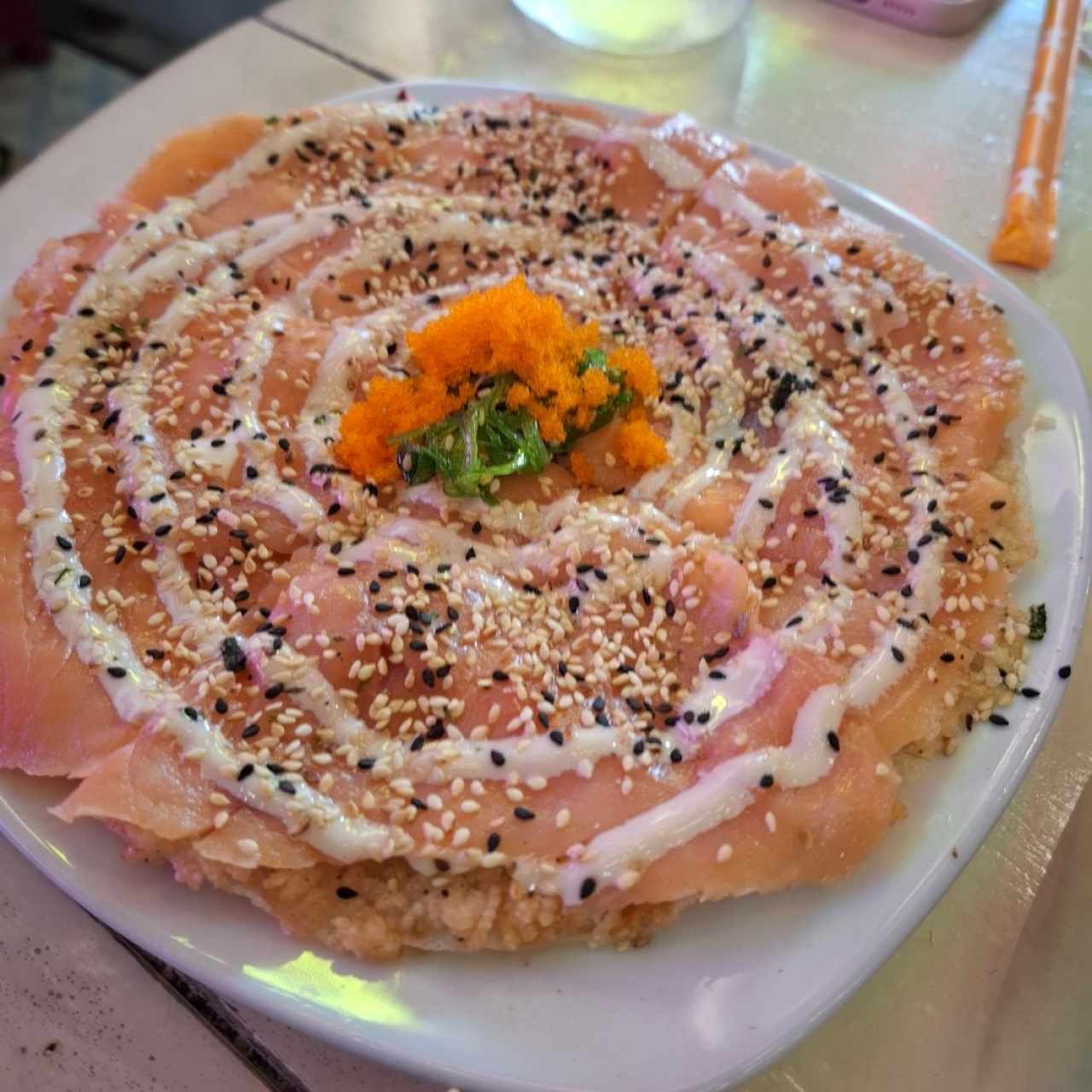 Pizza de Salmón Ahumado